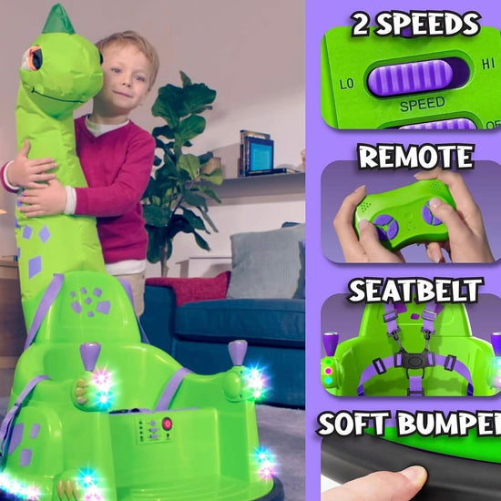 Children's electric bumper car remote control