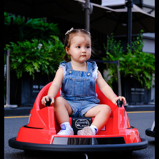 Children's electric bumper car remote control